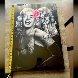 DGA, Smile Now, Marilyn Monroe Canvas Frame